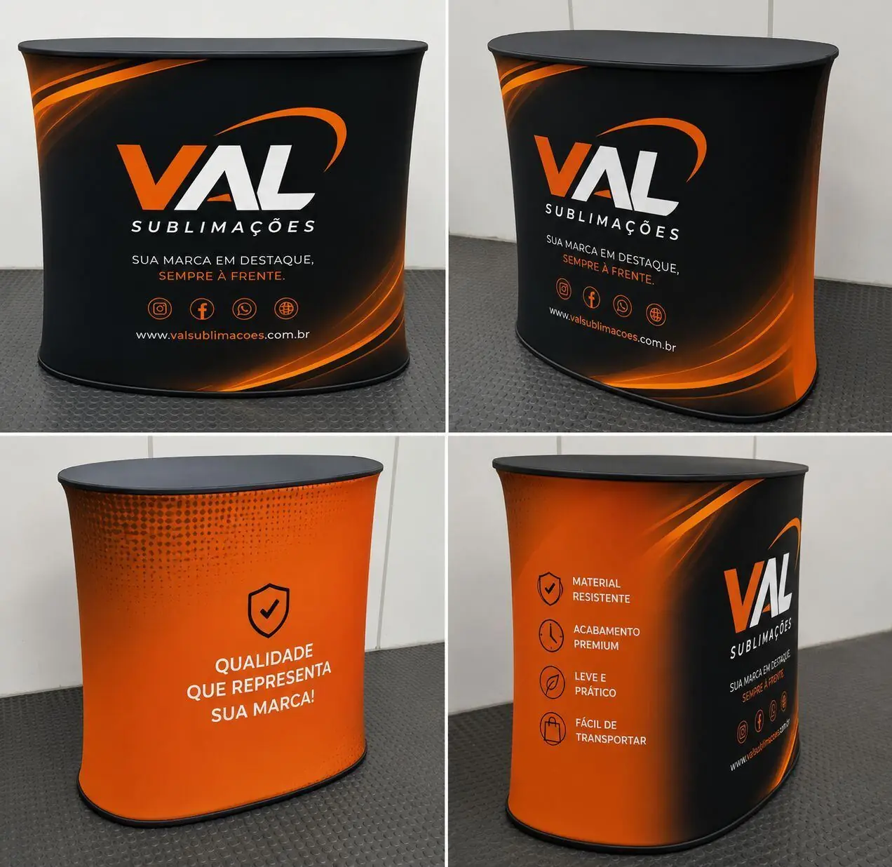 Balcão Retrátil Completo Personalizado