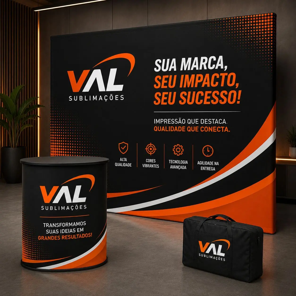 Kit Backdrop + Balcão