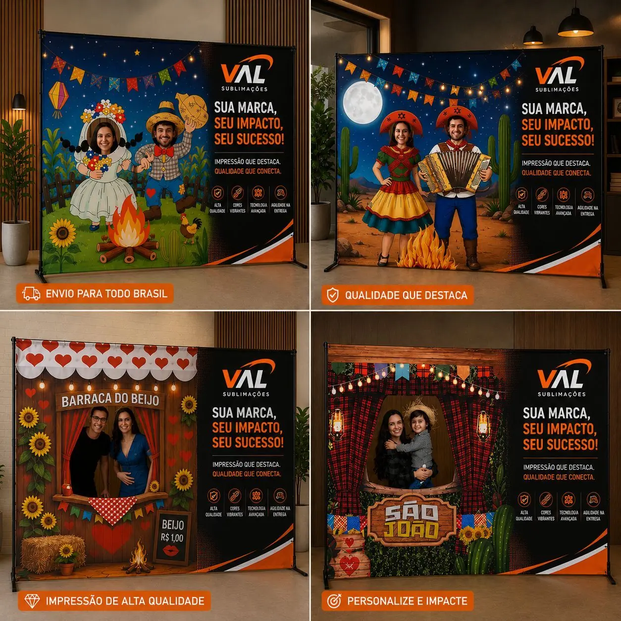 Painel Interativo Personalizado Com Sua Arte