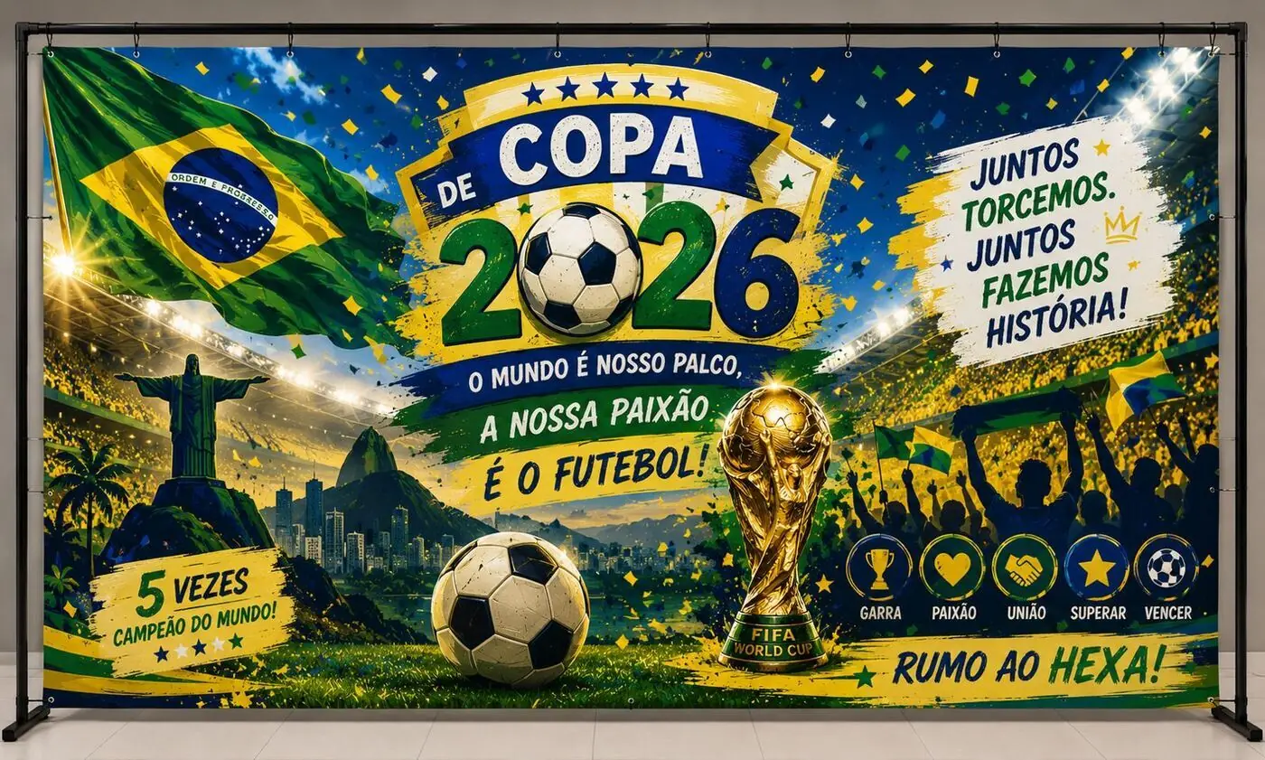 Copa 2026 · Rumo ao Hexa