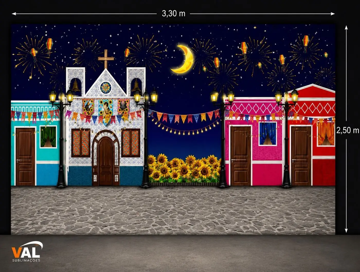 Vila Junina · Igreja